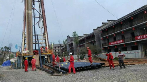 打地热井 打地热井