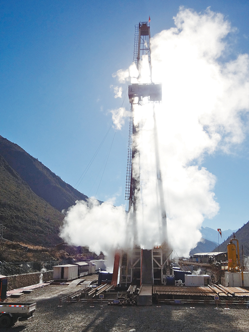打地热井 打地热井